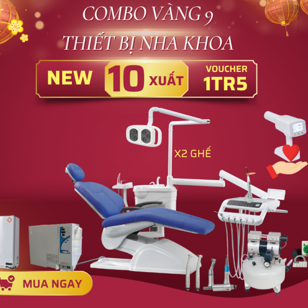Combo Vàng 9 – Sản phẩm thiết bị cho phòng khám 2 ghế Sl 8100